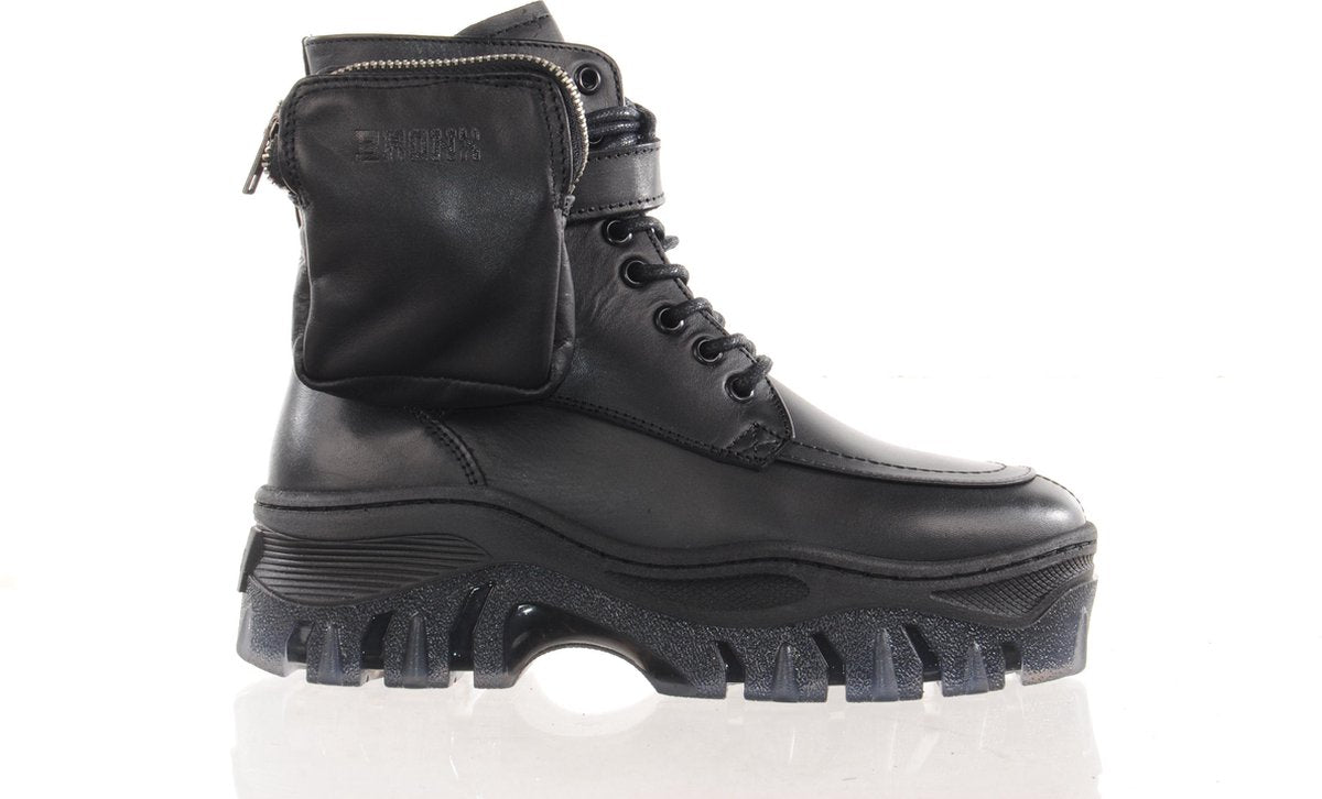 BRONX Damesboot "Jaxstar Mid Cut" - zwart - maat 36