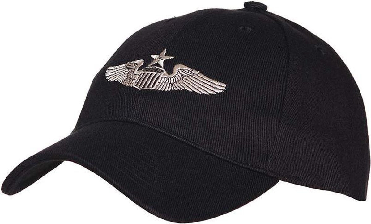 Fostex Baseball cap Senior pilot zwart