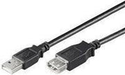 Wentronic USB Ext AA 300 HiSpeed Black 3m