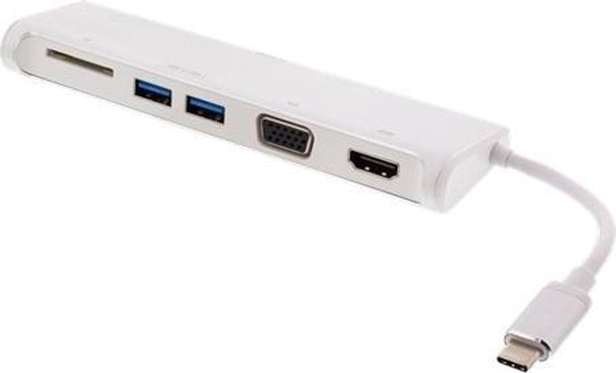 DELTACO USBC-HUB100 USB-C naar 4K UHD 30Hz HDMI