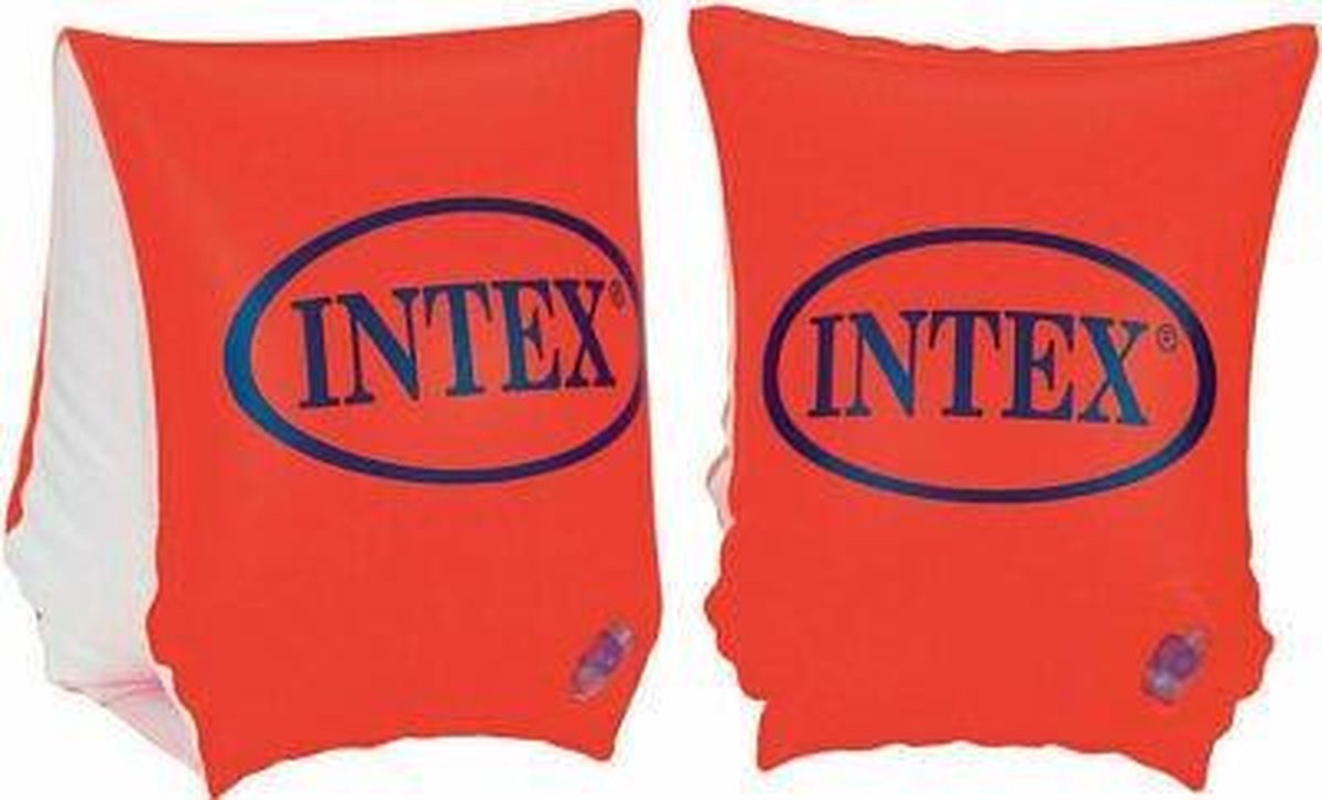 Zwemvleugels Intex | Zwembandjes | Zwemtrainers | 3 - 6 jaar | Oranje | Voor in het zwembad