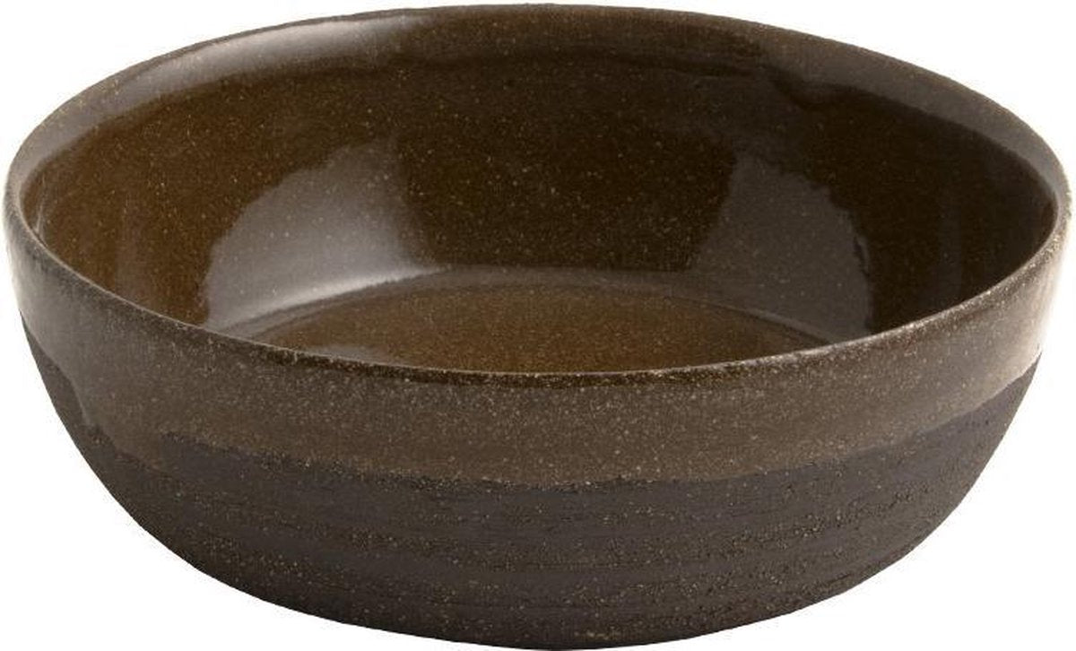 OSKAR YANN kom D20 cm - set van 2 - zwart / D20