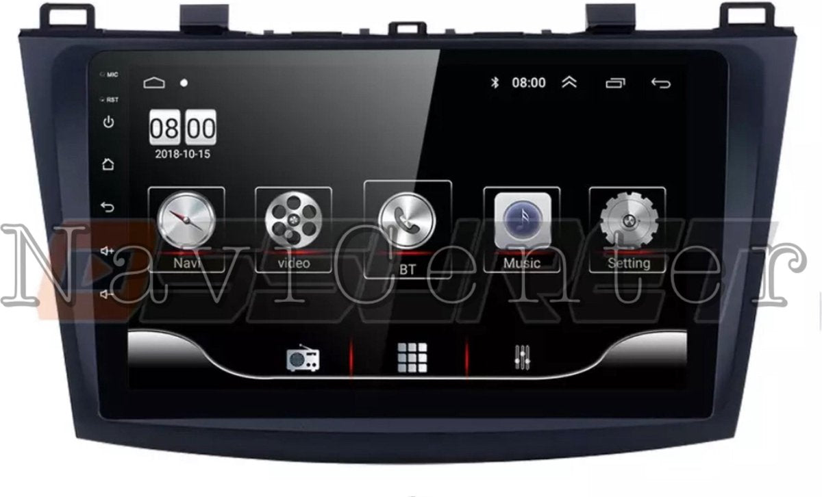 Mazda 3 2010-2013 Android 10 navigatie en multimediasysteem autoradio wifi bluetooth usb 2+32GB