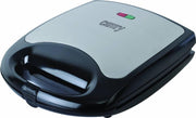 Camry CR 3023 - Tosti ijzer - Zwart/zilver