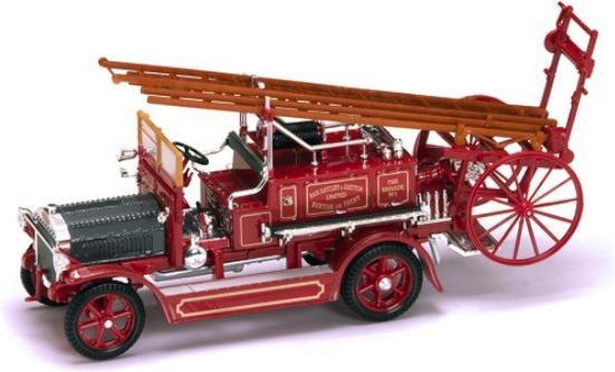 LUCKY/ROAD LEGEND DENNIS N TYPE 1921 brandweer schaalmodel 1:43