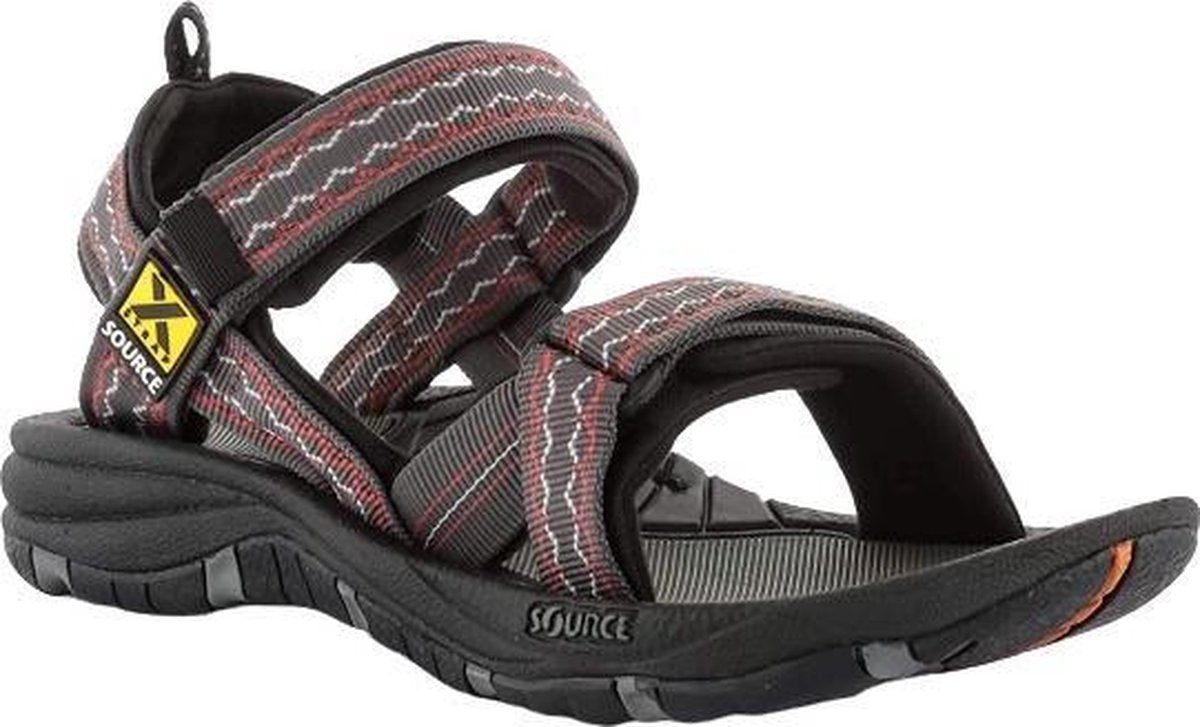 Source Sandalen Gobi Heren Eva/polyester/microfiber Rood Mt 47