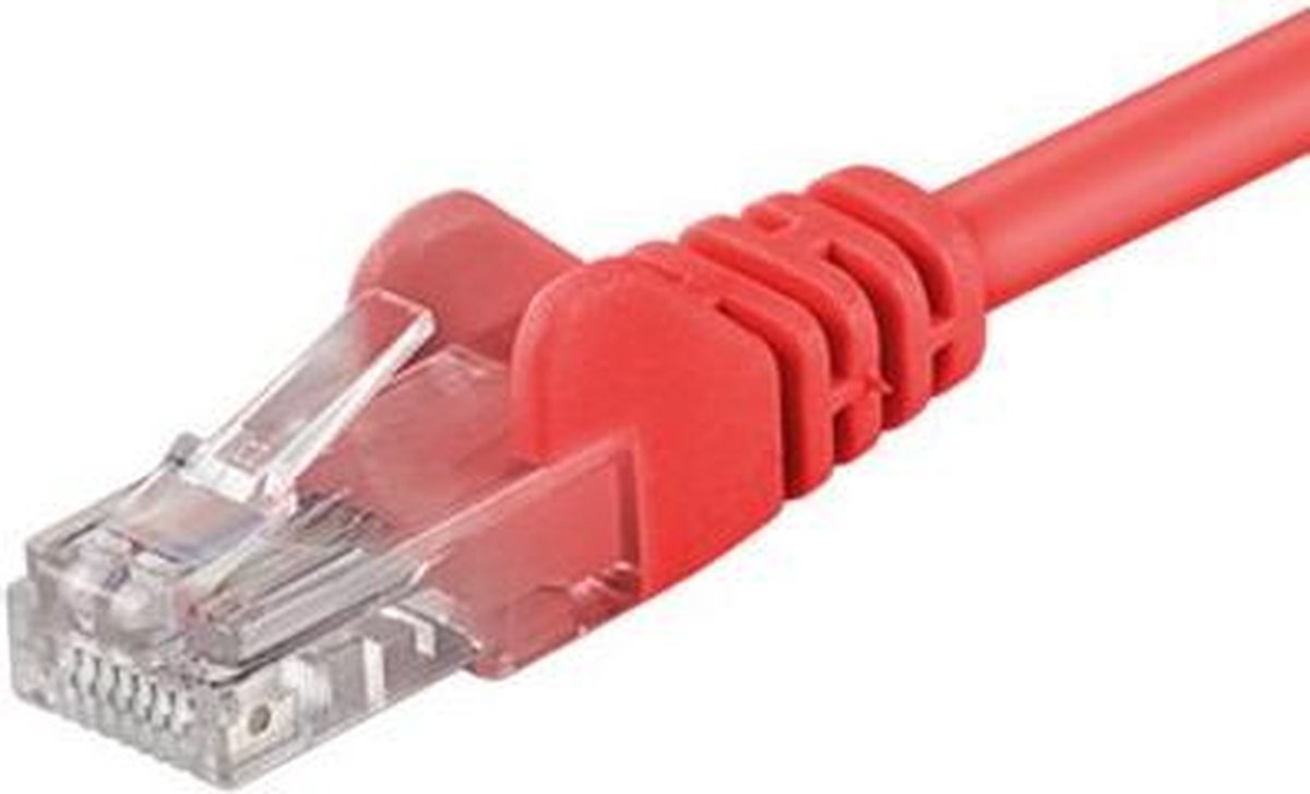 CAT6 Netwerkkabel - RJ45 - rood - 1.5 m