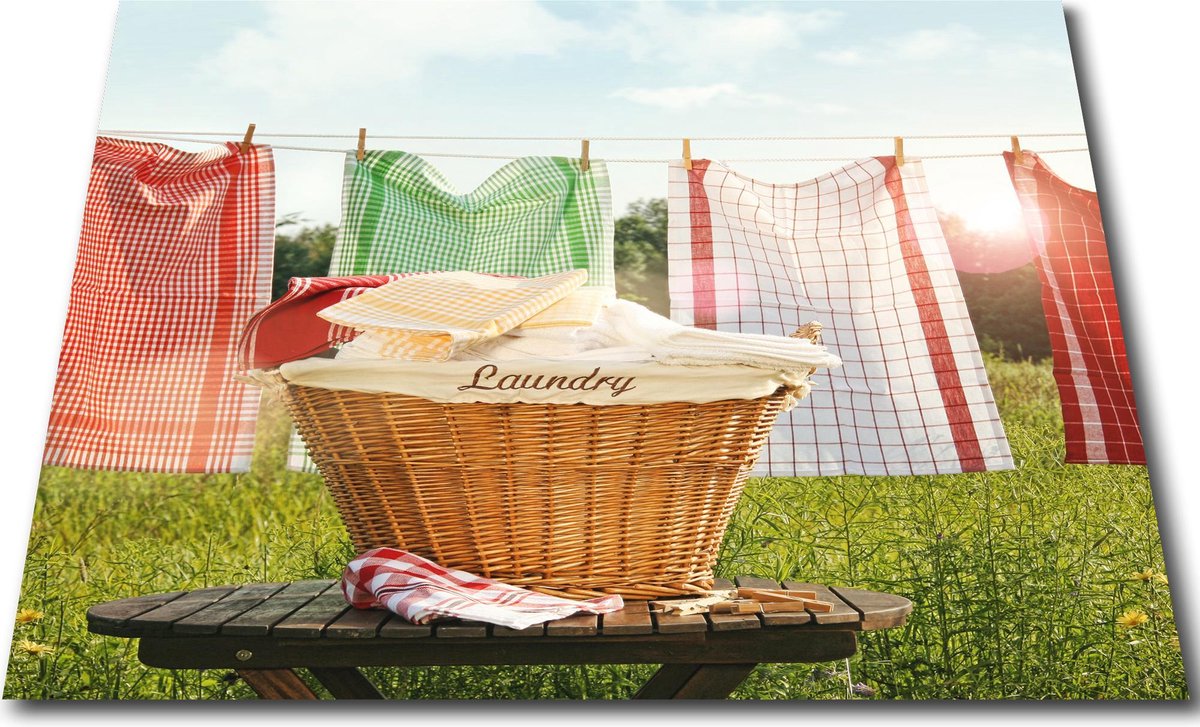 Wasmachine beschermer mat - 60x60 cm. - Wasmand & Theedoek