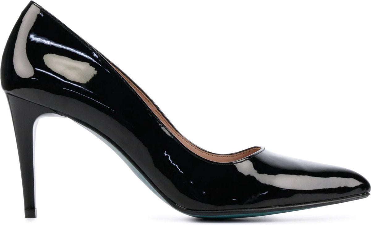 Giulia Vrouwen Leren  Pumps / Damesschoenen Naaldhak hoogte 8 cm en hoger   - Giulia 8 lak - Zwart - Maat 36