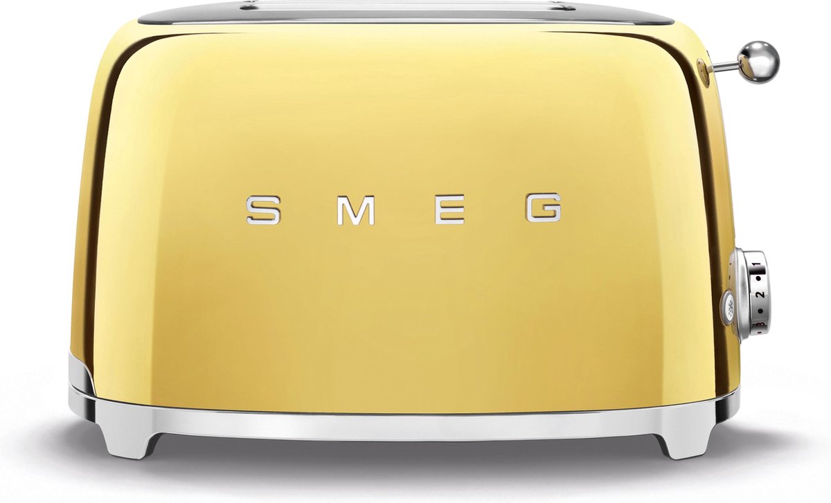 Smeg TSF01GOEU broodrooster 2 snede(n) 950 W Goud