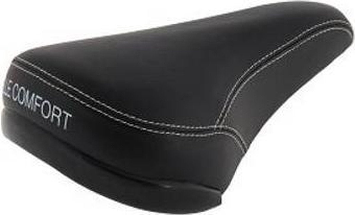 Selle Comfort Kinder Fietszadel Zwart