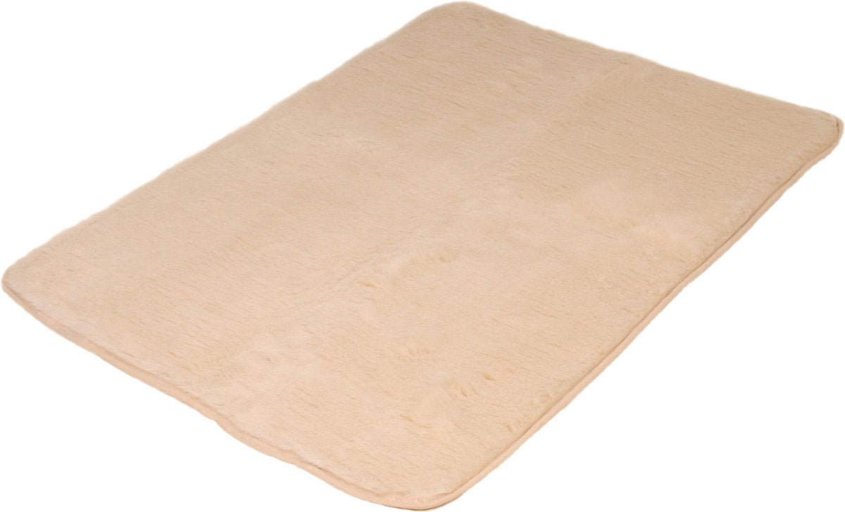 Lovely Nights vetbed/kleed uni ivory (gebroken wit) 75x50cm rechthoek