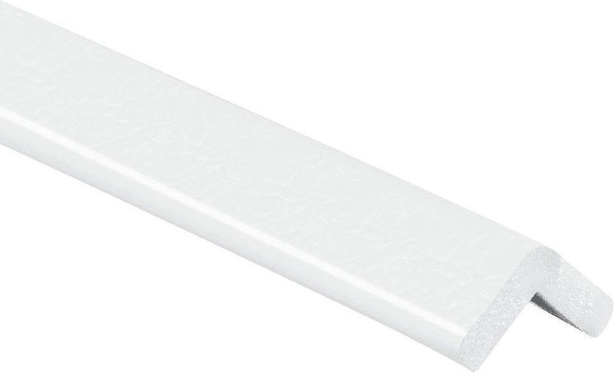 Stootrand hoekbeschermer Type E lengte 1 m Wit