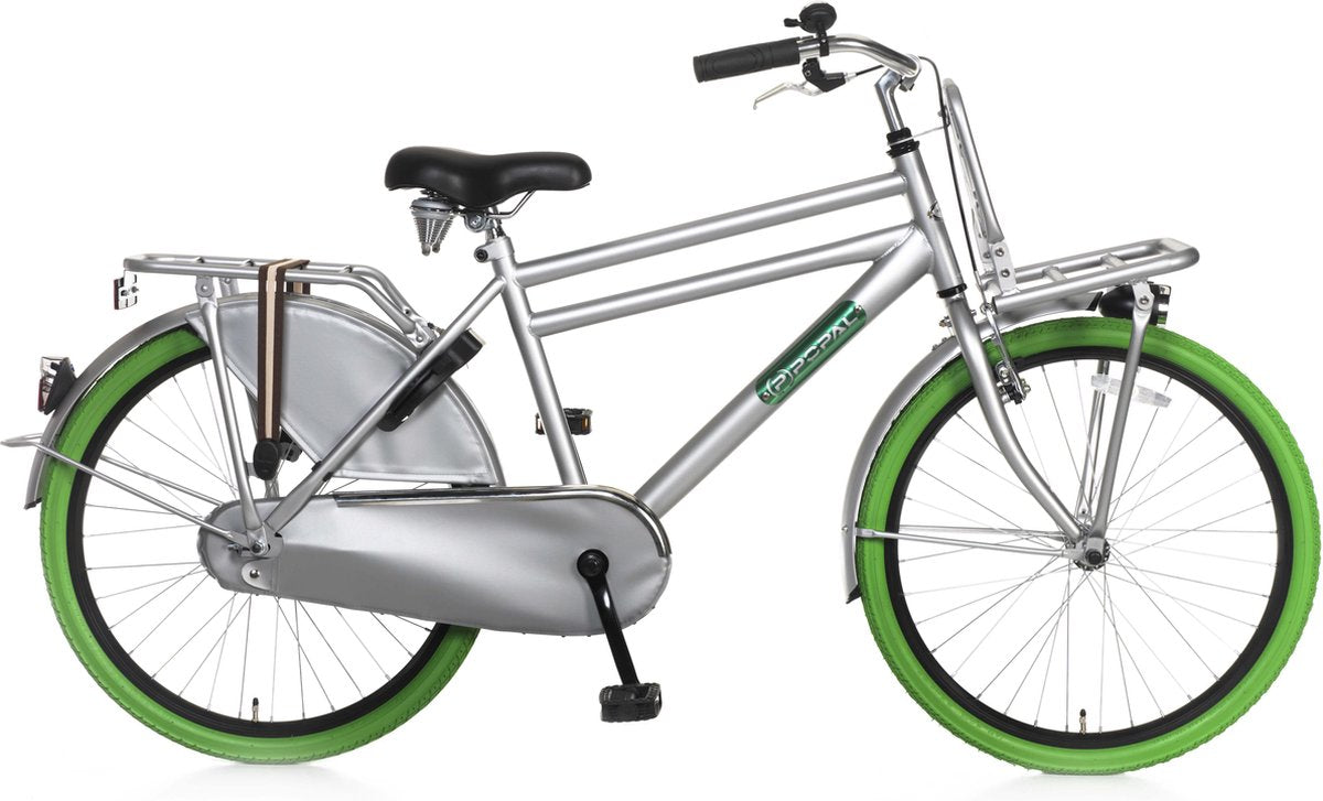 Popal Daily Dutch Basic Kinderfiets - Jongens - 24 inch - Groen/Grijs