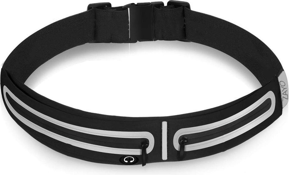 Running Belt waterafstotend met 2 vakken - ZAYO