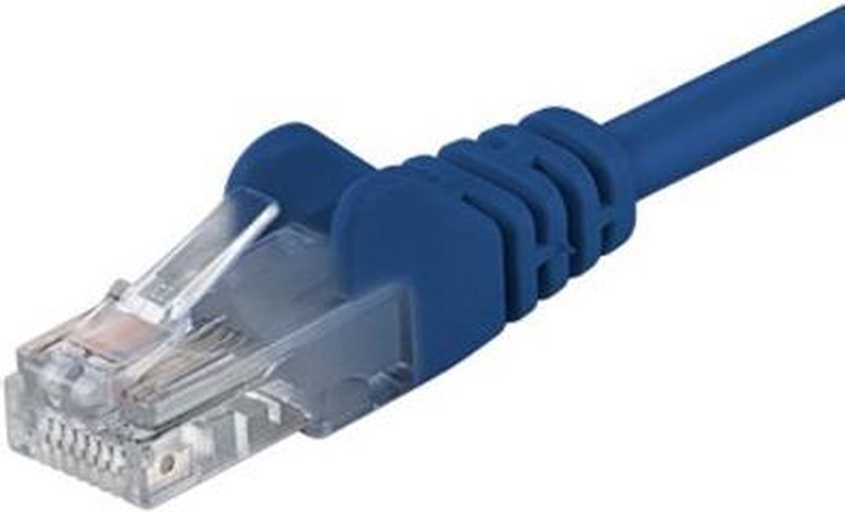 CAT5E Netwerkkabel - RJ45 - blauw - 1 m