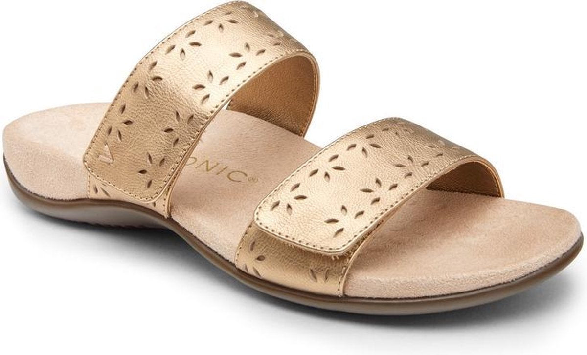Vionic Randi slippers goud - Maat 42