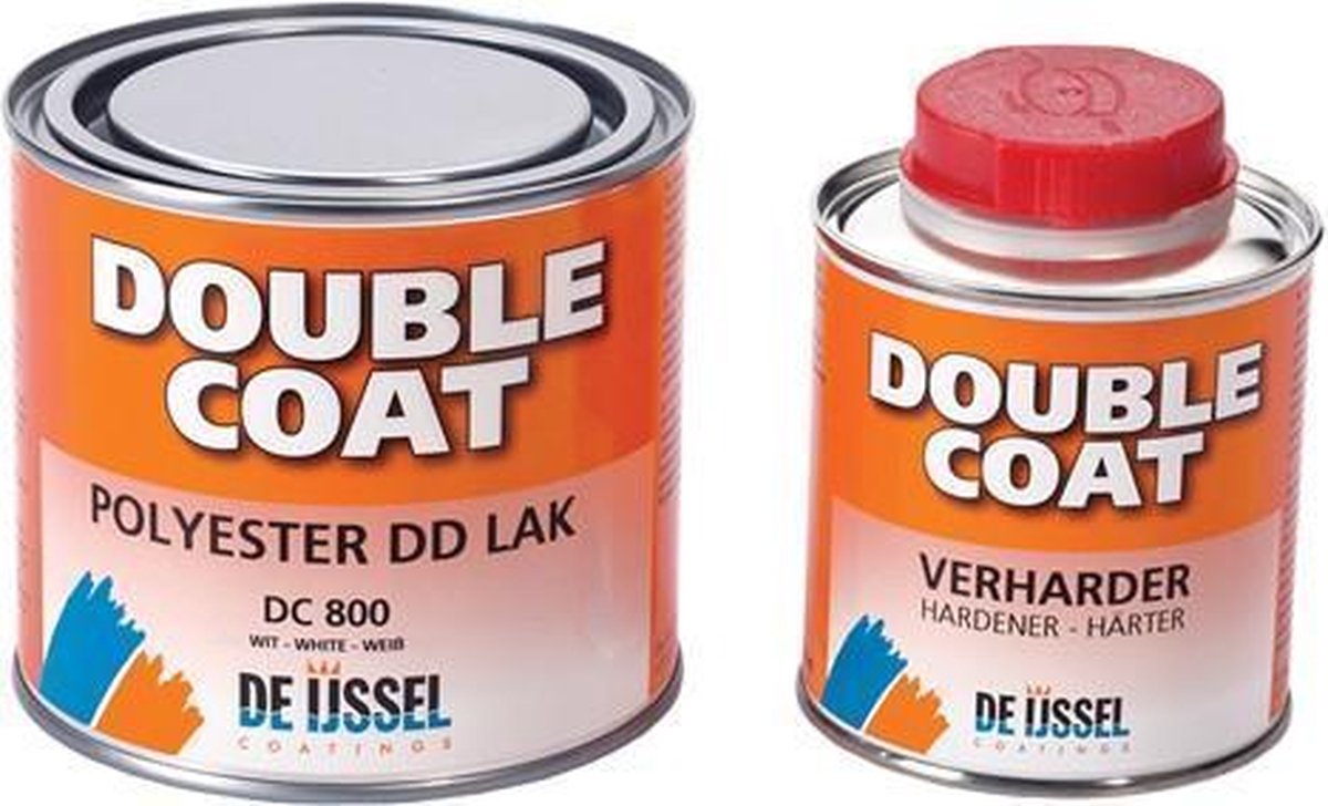 Double Coat RAL 9018 set 500 gram