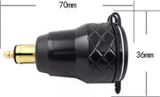 12V USB Adapter Hella/D IN voor motoren BMW