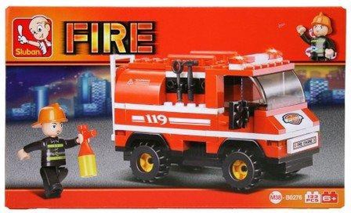 Sluban Fire Brandweerwagen