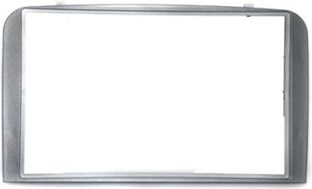 2-DIN frame ECO Alfa 147 2006-2010 zilvergrijs licht