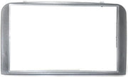 2-DIN frame ECO Alfa 147 2006-2010 zilvergrijs licht