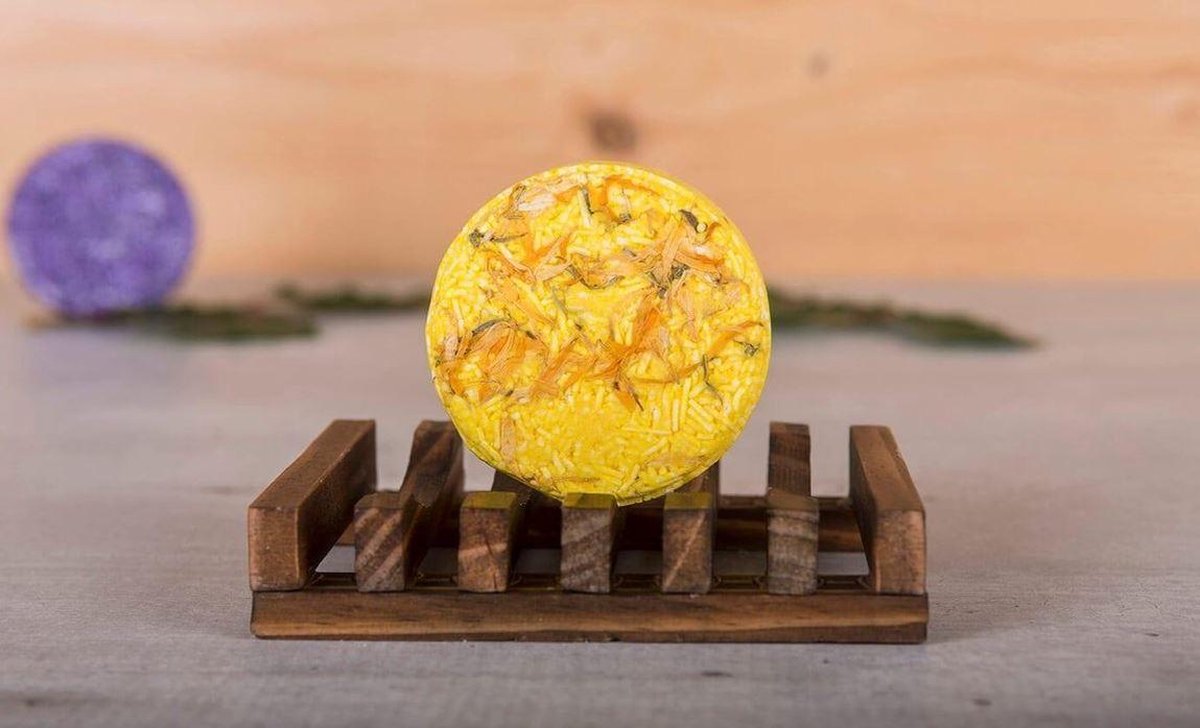 HappySoaps - Chamomile down 70gr met zeephouder