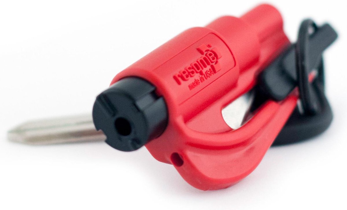 ResQme - Red - Rood - Noodhamer - Lifehammer - Veiligheidshamer - Auto hamer
