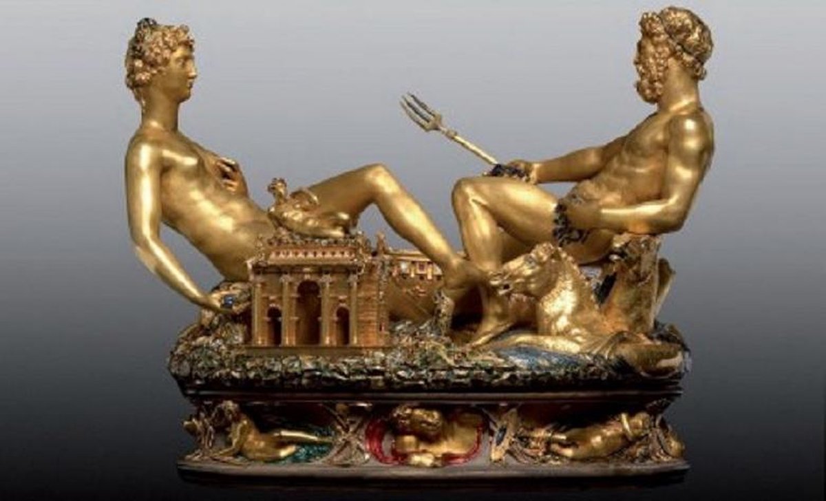 Puzzel 1000 stukjes - Benvenuto Cellini - Saliera