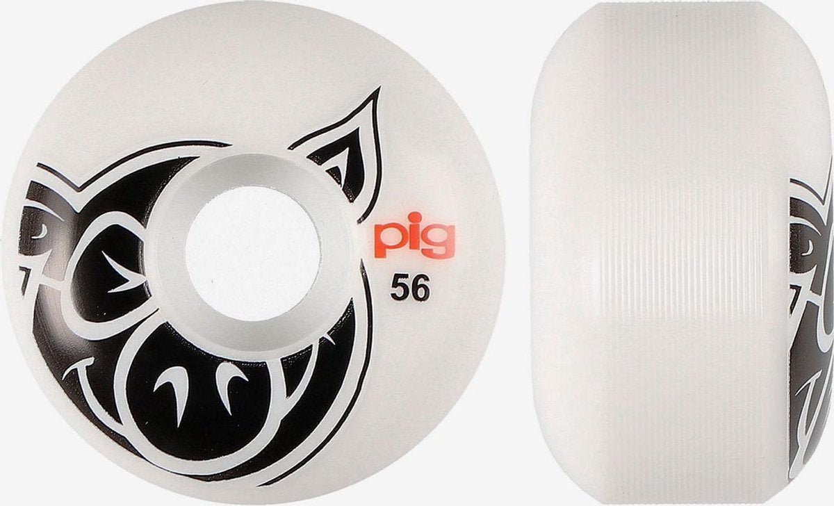 Pig Head Natural skateboardwielen 56 mm