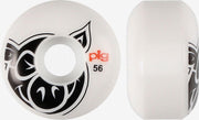 Pig Head Natural skateboardwielen 56 mm