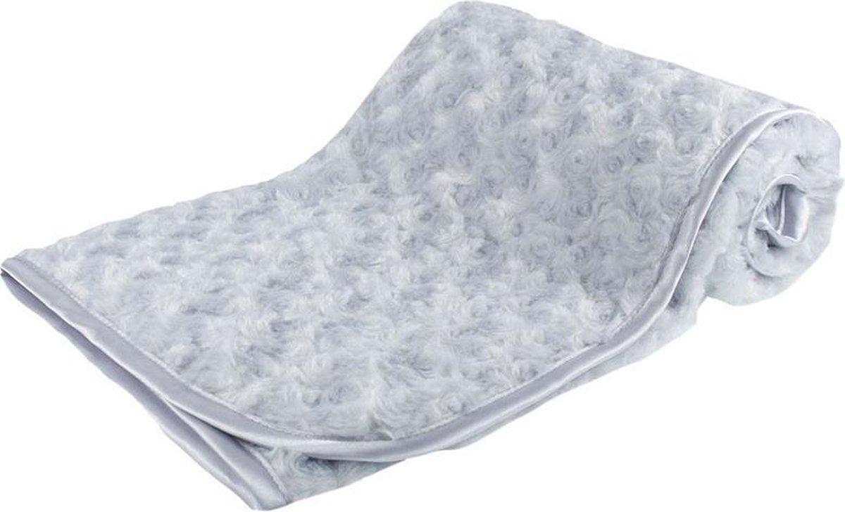 Soft Touch Fleecedeken Rose Large Fleece 150 X 200 Cm Grijs