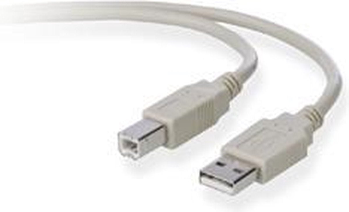 Belkin - USB 2.0 A Male naar USB 2.0 B Male - 3 m