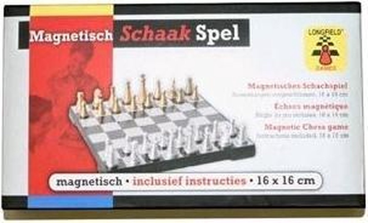 Longfield Games Schaakspel Doos - Magnetisch