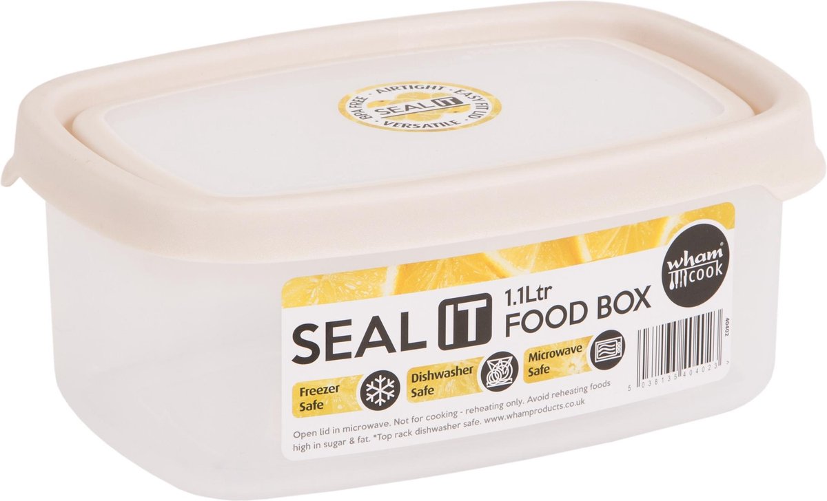 Seal It Opbergbox Rechthoekig