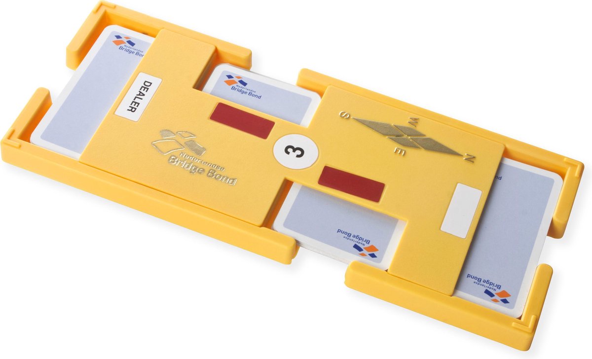 "Set van 4 Nederlandse Bridge Bond Boards