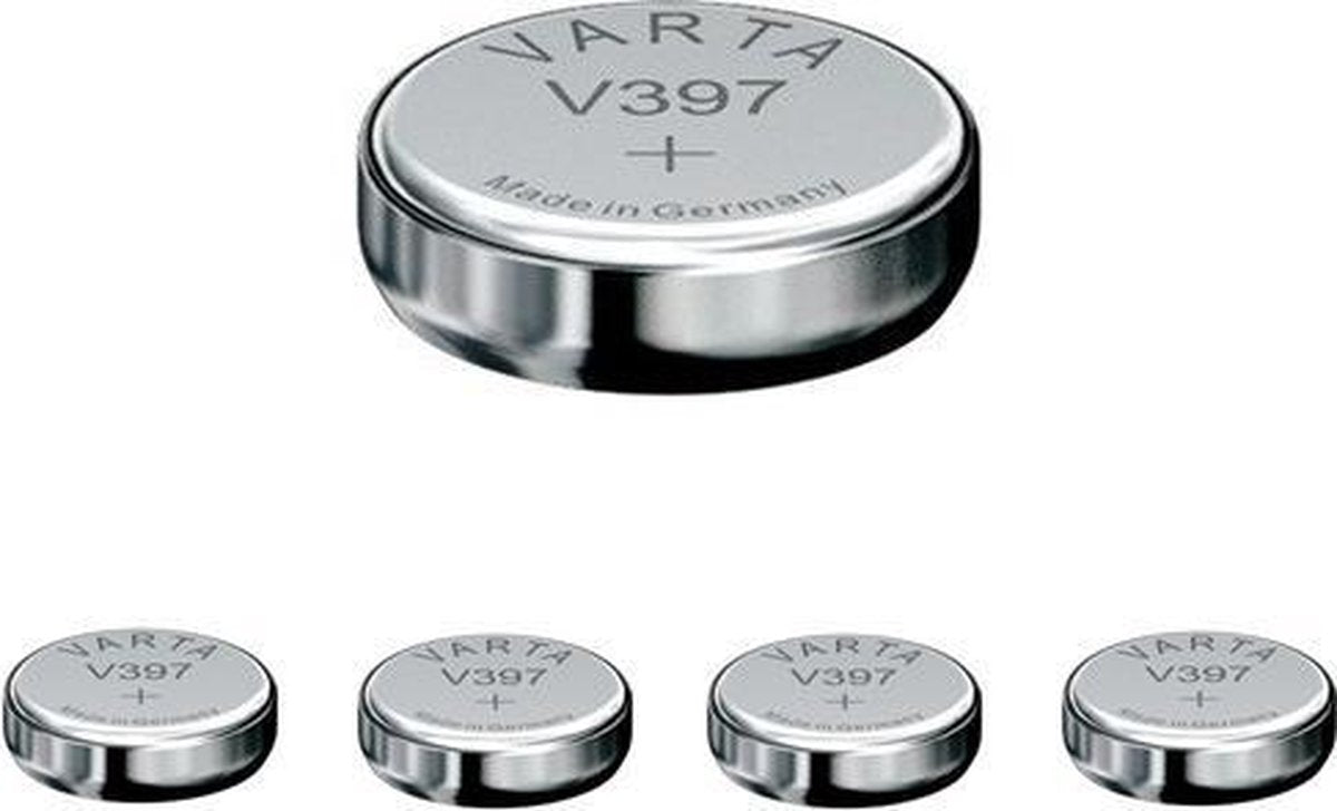 5 Stuks - Varta V397 knoopcel horloge batterij