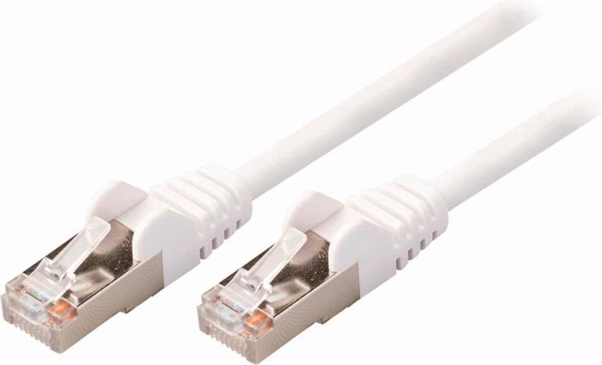 Cat 5e SF/UTP Network Cable | RJ45 Male - RJ45 Male | 0.5 m | White