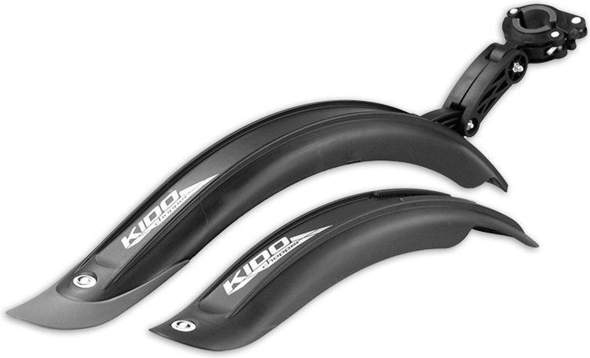 Simpla Spatbordenset Kido Pro 20 Inch Zwart/grijs