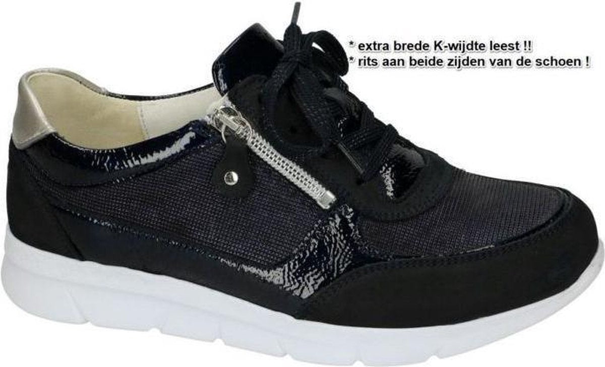 Waldlaufer -Dames -  blauw donker - sneaker-sportief - maat 37½