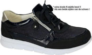 Waldlaufer -Dames -  blauw donker - sneaker-sportief - maat 37½