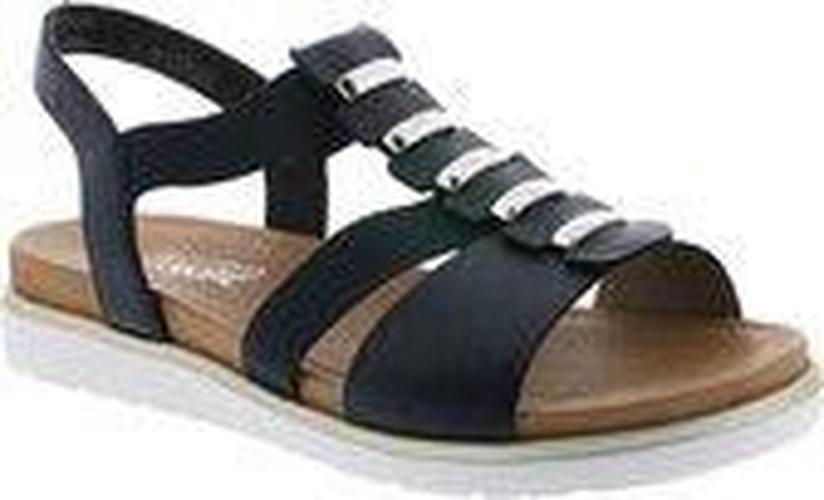 RIEKER V5051-14 Sandaal blauw maat 41