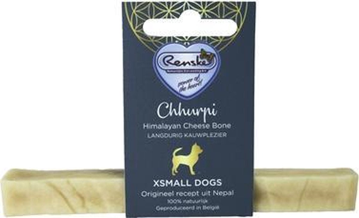Renske chhurpi kauwkluif - xs 27gr - 1 stuks