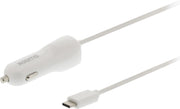 Sweex CH-010WH oplader voor mobiele apparatuur Auto Wit