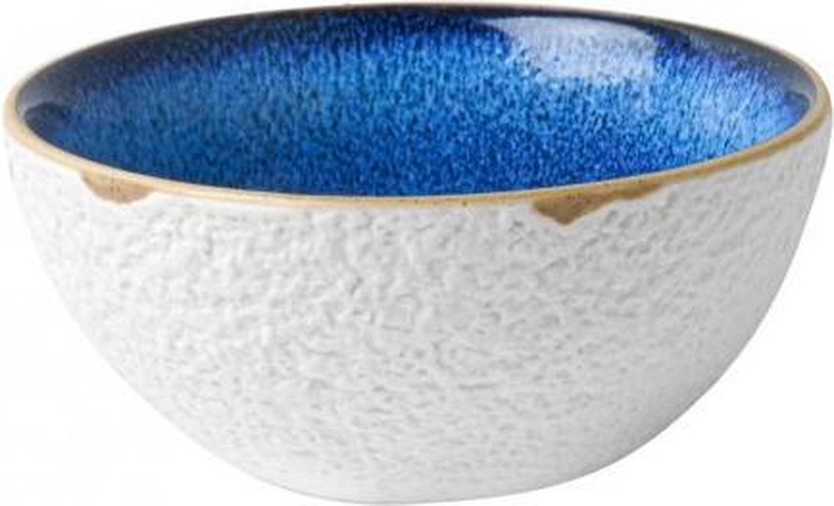 Heinen - Blauw Bloesem - Yoghurtschaal 11cm blauw