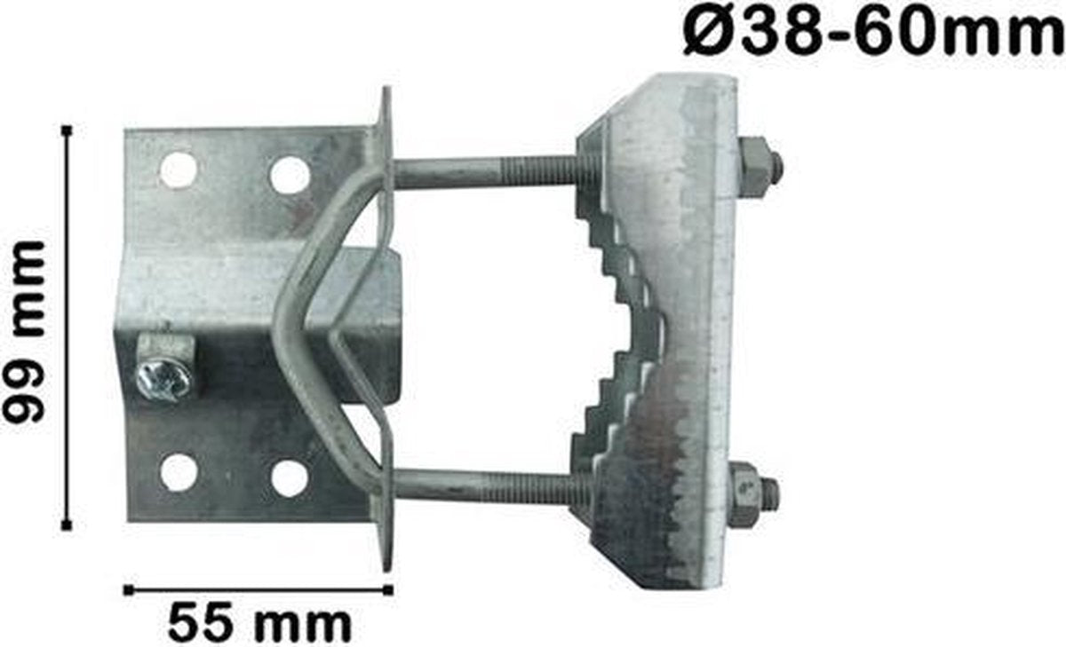 MFS-3 Mast klem antenne