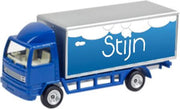 Leuk kado met naam model vrachtwagen type stijn - blauw