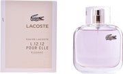 MULTI BUNDEL 2 stuks EAU DE LACOSTE L.12.12 POUR ELLE ELEGANT Eau de Toilette Spray 90 ml
