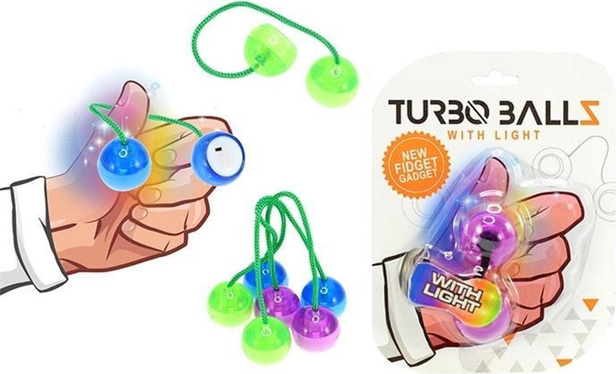 Turbo ballz met licht