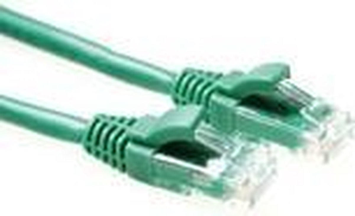 ACT UTP Cat5E 2.0m netwerkkabel 2 m Groen